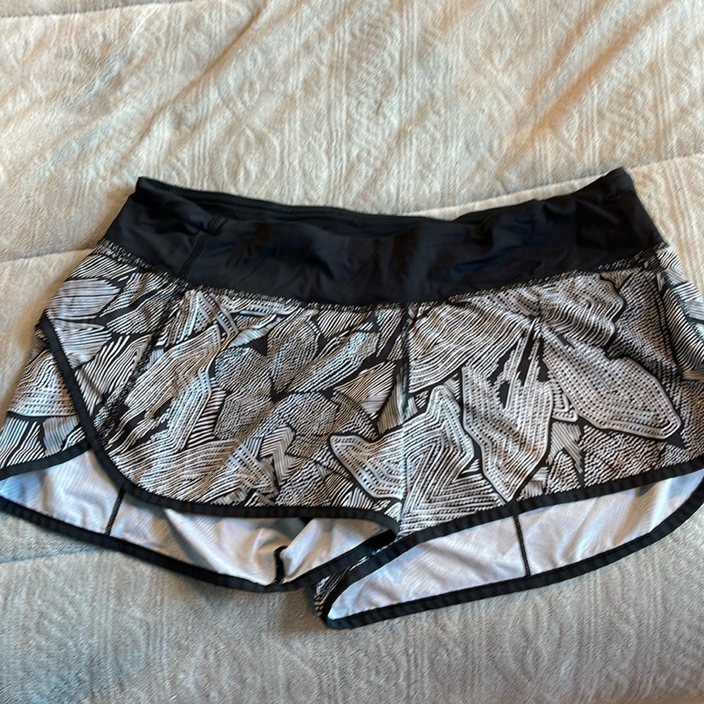 Lululemon speed up shorts size 8